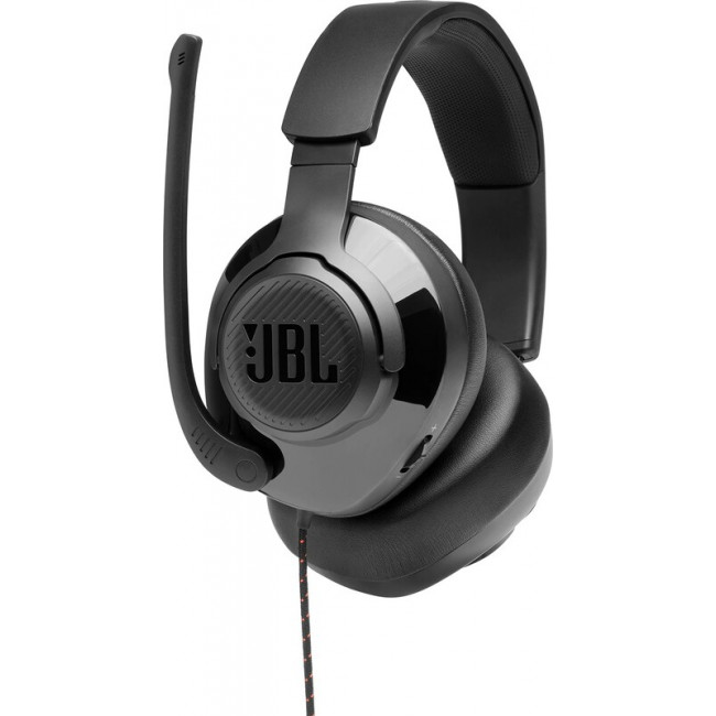 Гарнiтура JBL Quantum 200 Black (JBLQUANTUM200BLK)