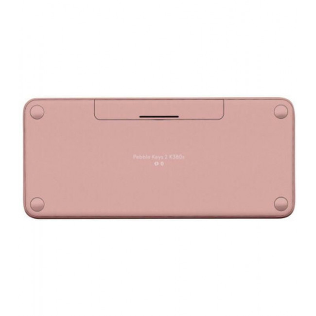 Клавiатура бездротова Logitech Pebble Keys 2 K380s Rose (920-011853)