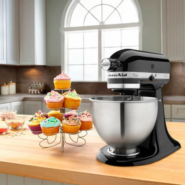 Кухонна машина KitchenAid Classic 5K45SSEOB Black