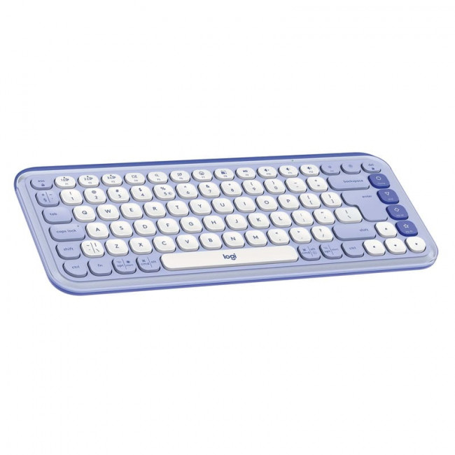Клавiатура бездротова Logitech Pop Icon Keys Lilac (920-013074)