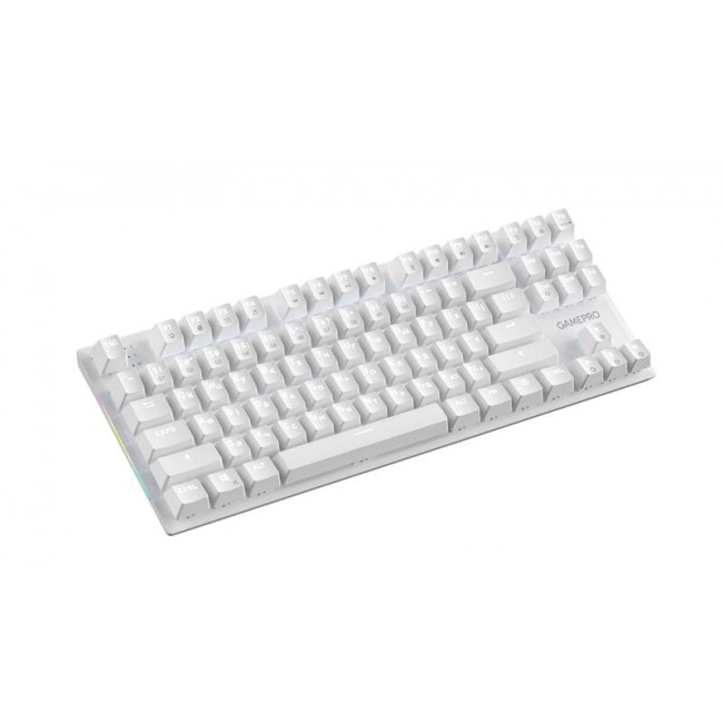 Клавіатура GamePro Genesis Joker MK124W Outemu Red Swithes USB White