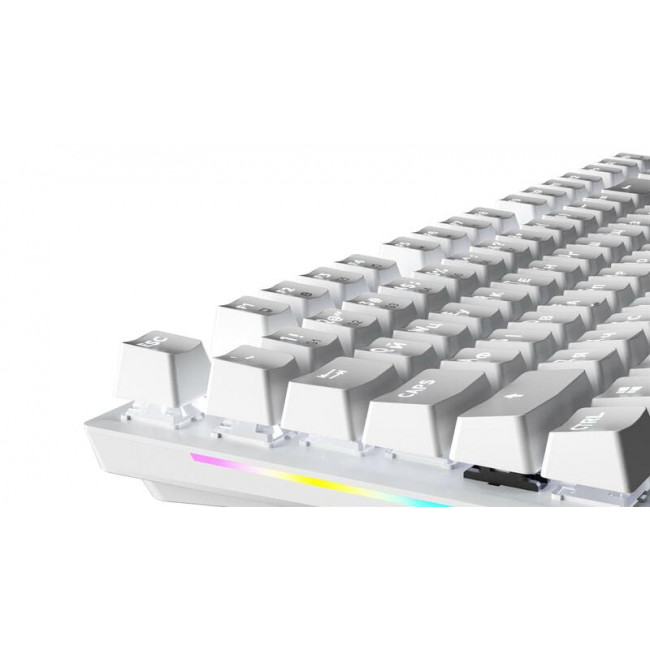 Клавіатура GamePro Genesis Joker MK124W Outemu Red Swithes USB White