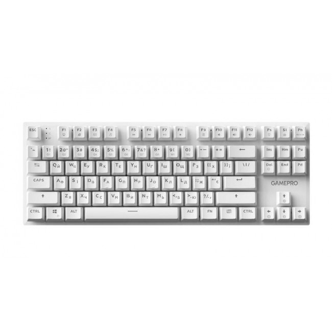 Клавіатура GamePro Genesis Joker MK124W Outemu Red Swithes USB White