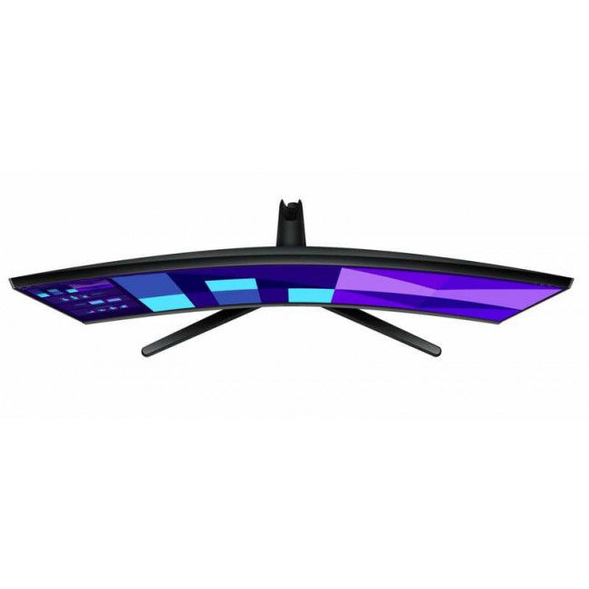 Монiтор Samsung 27" Essential S3 S27D390G (LS27D390GAIXUA) VA Black Curved 100Hz
