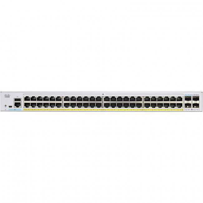 Комутатор Cisco Business CBS350-48FP-4G-EU