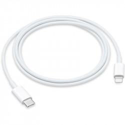 Кабель Apple USB Type-C - Lightning (M/M), 1 м, White (MUQ93ZM/A)