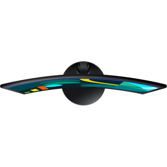 Монiтор Samsung 24" Essential S3 LS24D360 (LS24D360GAIXUA) VA Black Curved 100Hz