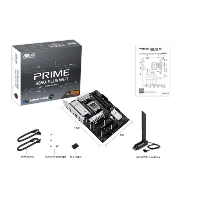 Материнська плата Asus Prime B850-Plus WiFi Socket AM5