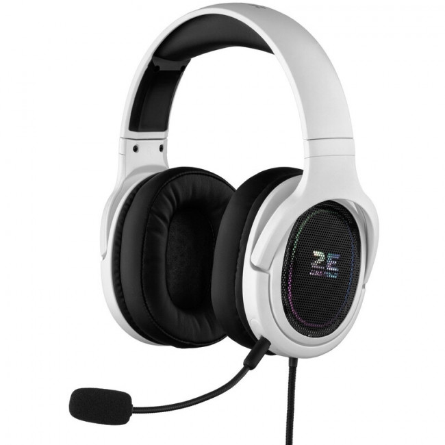 Гарнітура 2E Gaming HG330 RGB 7.1 White (2E-HG330WT-7.1)