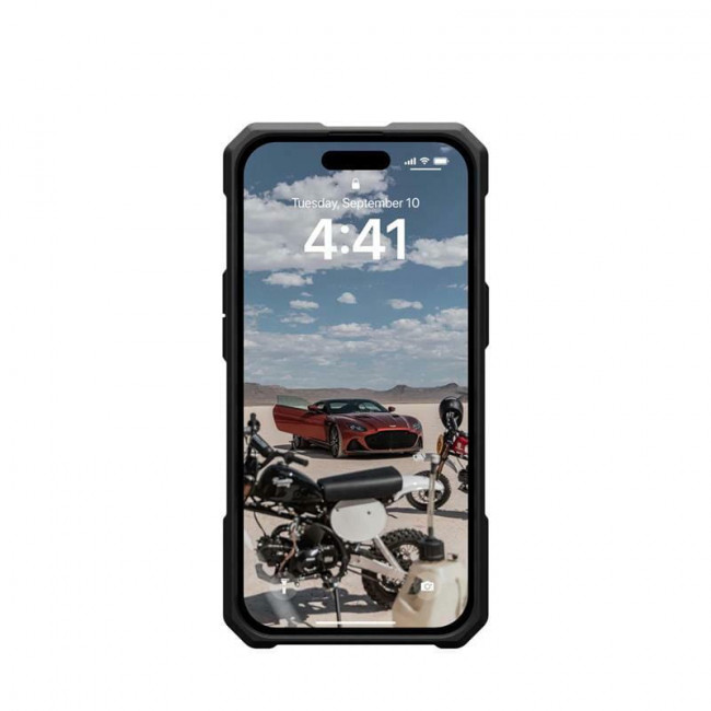 Чохол-накладка Urban Armor Gear Monarch Pro Magsafe для Apple iPhone 15 Carbon Fiber (114219114242)