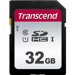 Карта пам`яті SDHC 32GB UHS-I Class 10 Transcend 300S (TS32GSDC300S)