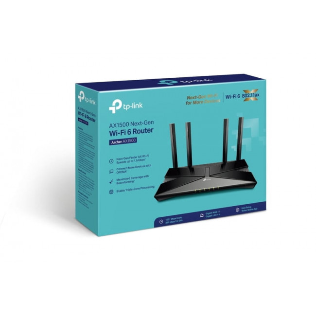 Бездротовий маршрутизатор TP-Link Archer AX1500