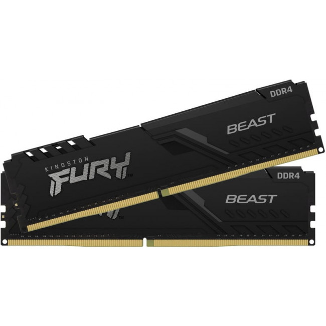 Модуль пам`ятi DDR4 2x16GB/3200 Kingston Fury Beast Black (KF432C16BB1K2/32)